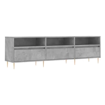 vidaXL TV Cabinet TV Unit Media Cabinet TV Stand Concrete Grey Engineered Wood