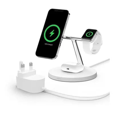 BoostCharge PRO 3-in-1 Wireless Charger with MagSafe for iPhone 15, iPhone 14, and + Apple Watch