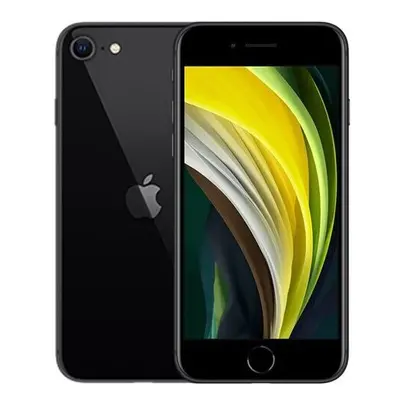 (64GB, Black) iPhone SE 2nd Gen (2020) | All Colours (Renewed)