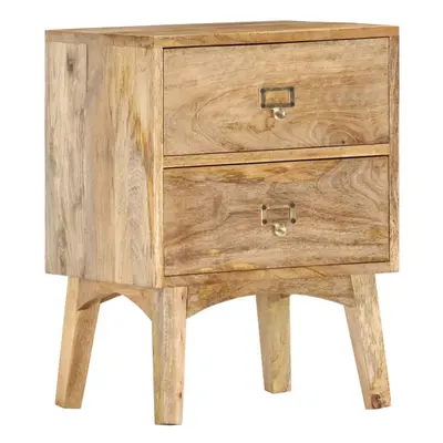 Bedside Cabinet 40x35x55 cm Solid Mango Wood