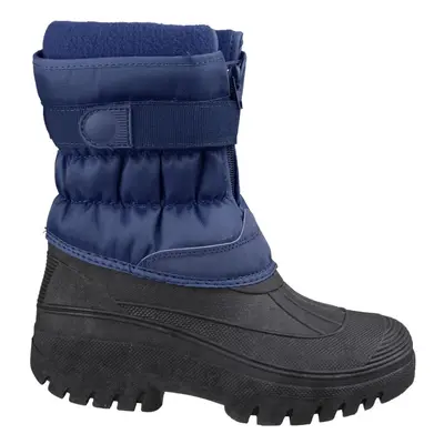 (7 UK, Navy) Cotswold Mens Chase Snow Boots