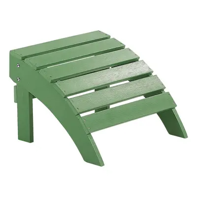 Garden Footstool ADIRONDACK Green