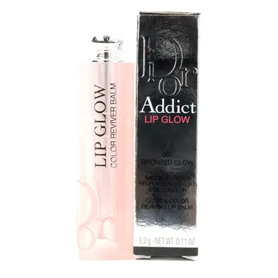 (062 Bronzed Glow) Dior Addict Lip Glow Reviving Lip Balm 0.11oz/3.2g New With Box