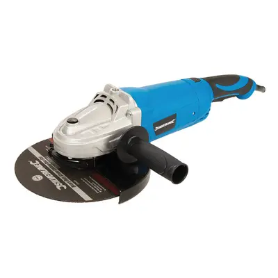 Angle Grinder 230mm Heavy Duty 2400W Degree Handle Silverline ( UK )