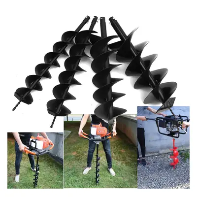 () 12/15/20/25cm Dual Blade Auger Bit Drill Planting Earth Petrol Post Hole Digger