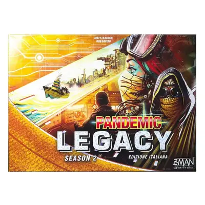 Asmodee - Pandemic Legacy Season Yellow, Board Game, Color