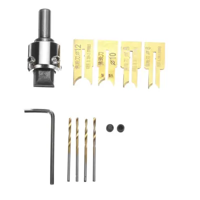 10pcs 6-12mm Alloy Ball Cutter Woodworking Drilling Wooden Beads Drill Rotary Bead Molding Tool