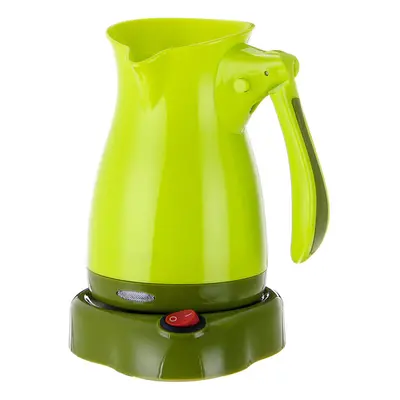 (Green) 500ML Electric Coffee Maker Turkish Espresso Tea Moka Pot Machine Percolator