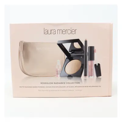 Laura Mercier Rose Glow Radiance 6-Pcs Makeup Set / New With Box