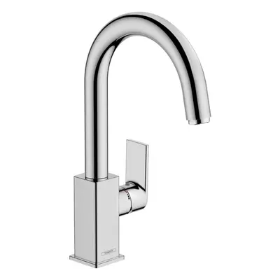 Hansgrohe Vernis Shape Bathroom Basin Mixer Tap Single Lever Swivel Spout Chrome