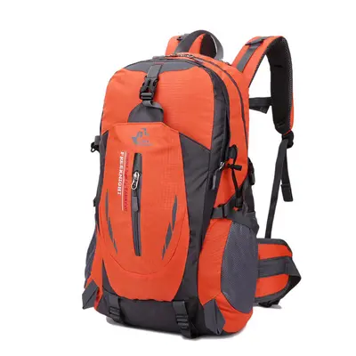 (Orange) 30L Sports Bag Men Women Backpack Outdoor Traveling Hiking Climbing Camping Mountaineer