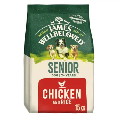 James Wellbeloved Dog Senior Chicken & Rice 15kg