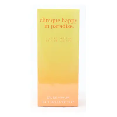 Happy In Paradise by Clinique Eau De Parfum 3.4oz/100ml Spray New With Box