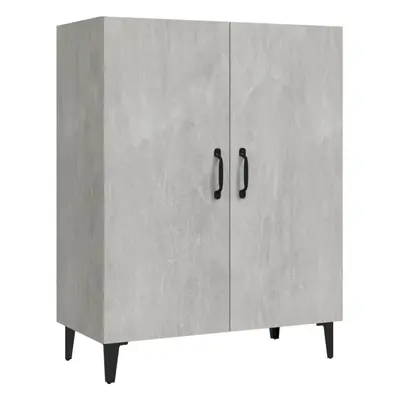 (concrete grey) vidaXL Sideboard Console Cabinet Cupboard Storage Organiser Engineered Wood