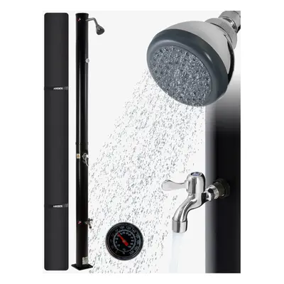 Solar Shower | Litres | cm | Thermometer & Foot Shower | Round Head | Water Temperature up to 60