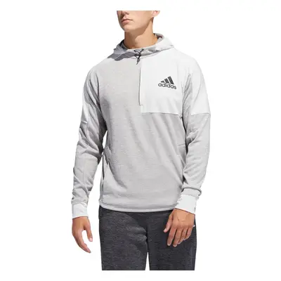 (Grey, 2XL) Adidas DU2555 Mens Hoodies Hooded Sweatshirts