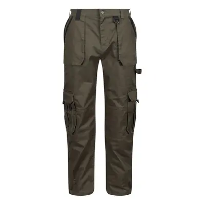 (46R, Khaki) Regatta Mens Pro Utility Work Trousers