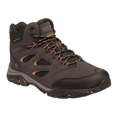 (7 UK, Peat/Inca Gold) Regatta Mens Holcombe IEP Mid Hiking Boots