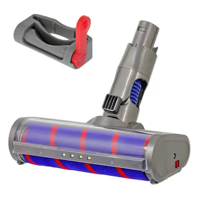 Soft Roller Brush Head Hard Floor Turbine Tool + Trigger Lock for DYSON V6 Vacuum Cleaner