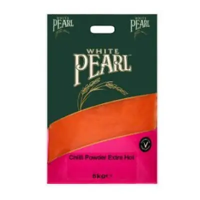 White Pearl Chilli Powder Extra Hot 5kg (Pack of 1)