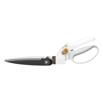 Fiskars Grass shear GS41, For trimming lawn edges and hedges, Length: 35.5 cm, Weight: g, White/