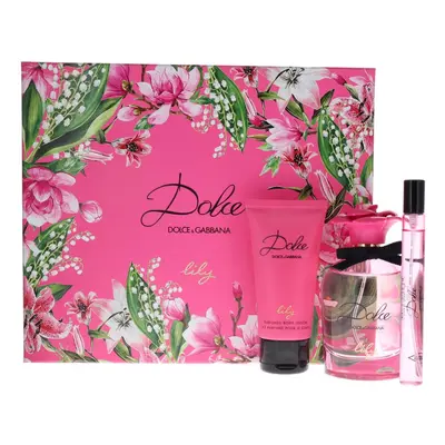 Dolce & Gabbana Dolce Lily 75ml Eau de Toilette, 50ml Body Lotion, 10ml Eau de Toilette Travel S