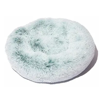 (Green) 80cm Plush Fluffy Soft Pet Bed for Cats & Dogs Calming Bed Pad Soft Mat Home