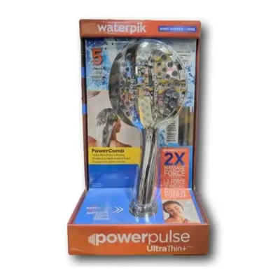 WaterPik Power Pulse Shower Head and Hose Chrome