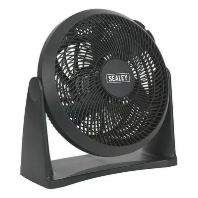 12 Inch Composite Desk or Floor Standing Fan - Speed Settings - 3-Pin UK Plug