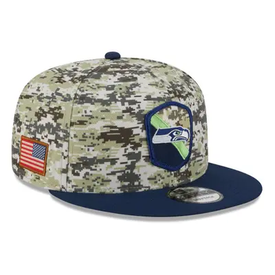 New Era Mens NFL Salute To Service Snapback 9Fifty Cap ~ 'Seattle Seahawks' camo