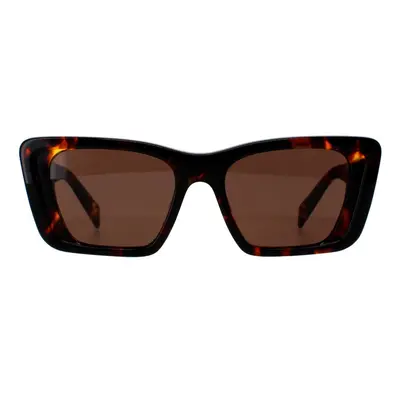 Prada Sunglasses PR08YS 01V8C1 Honey Havana Dark Brown