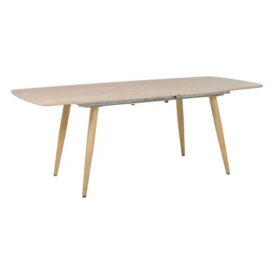 Dining Table HAGA cm 180/210 cm Wood-like Light Wood