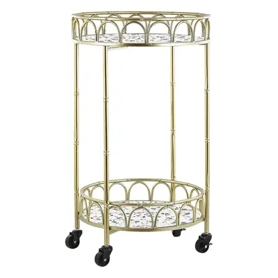 Kitchen Trolley SHAFTER Metal Terrazzo