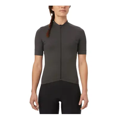 (M, Charcoal Heather) Giro New Road Ladies Short Sleeves Jersey