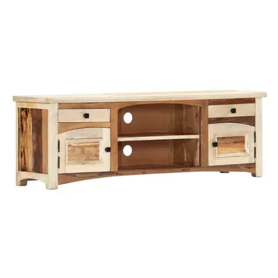 vidaXL Solid Reclaimed Wood TV Cabinet 120x30x40cm HiFi Centre Unit Stand