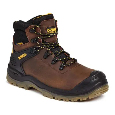 (12 (Adults')) DeWALT Newark Brown Waterproof Hiker Safety Boot