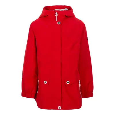 (9-10 Years, Red) Trespass Girls Flourish TP75 Waterproof Jacket