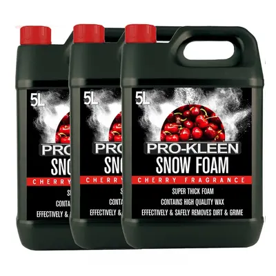 (15L, Cherry) Pro-Kleen Fragranced Super-Thick Snow Foam