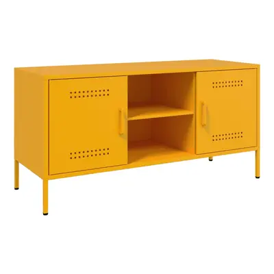 (yellow) vidaXL TV Cabinet TV Stand TV Unit Entertainment Centre Media Unit Pink Steel