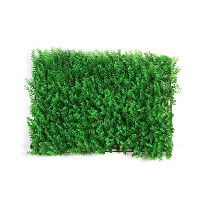 (Type B) 40x60cm Artificial Plant Mat Greenery Wall Hedge Grass Fence Foliage Decoration