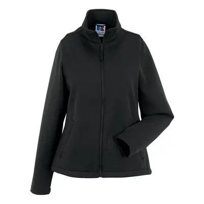 (3XL, Black) Russell Womens/Ladies Smart Soft Shell Jacket