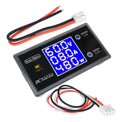 250W Tester DC7-12V LCD Digital Display Voltage Current Power Meter Voltmeter Ammeter Amp Geekcr