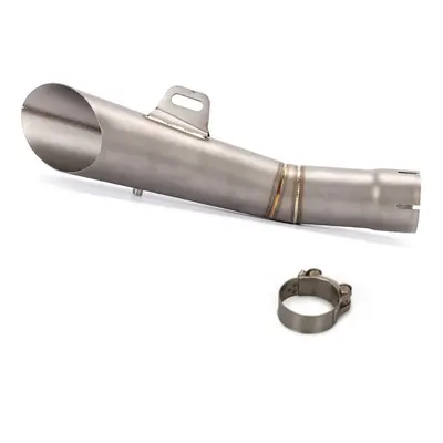 (Silver) Universal Motorcycle Exhaust Pipe Muffler