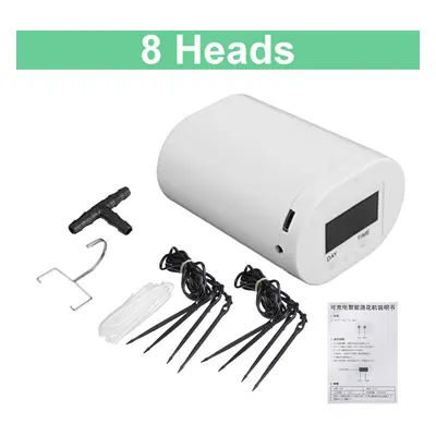 (8 Heads) Intelligent Garden Automatic Watering Pump Controller Indoor Plants Drip Irrigation De