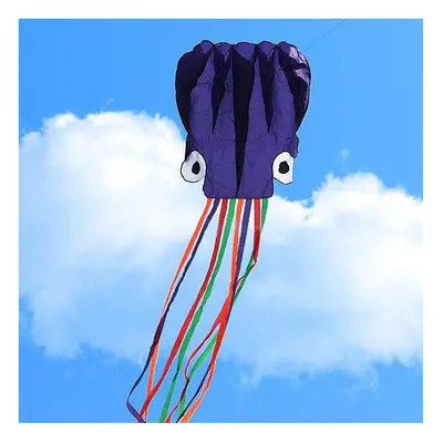 () 4m Octopus Soft Flying Kite with 200m Line Kite Reel Colors