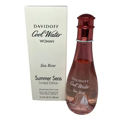 Davidoff Cool Water Sea Rose Summer Seas Limited Edition 100ml Tester