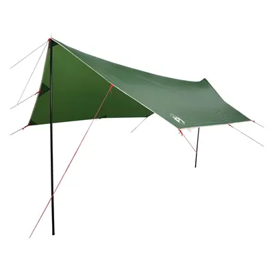 (green, taffeta) vidaXL Camping Tarp Outdoor Patio Tarpaulin Shelter Sunshade Green Waterproof