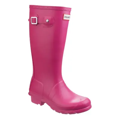 (3 UK, Pink) Hunter Childrens/Kids Original Wellington Boots