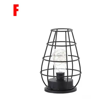 (Type F) Table Lamps Bedroom Living Room LED Bedside Light Modern Art Bed Lamp Night Light Offic