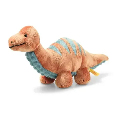 - - Soft Cuddly Friends - Dinosaur - Bronko Brontosaurus - Plush - Orange - 28cm